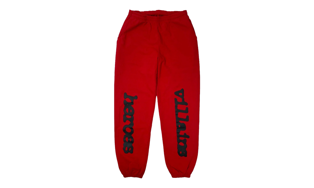 Metro Boomin Heroes & Villains LA Exclusive Sweatpants "Red" SP5der328