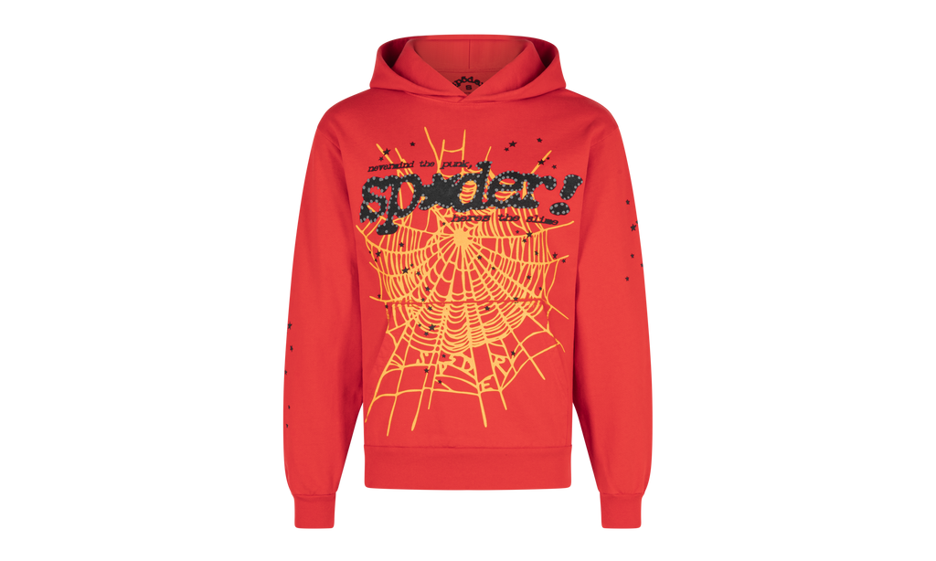 PUNK V2 Hoodie "Red" SP5der06