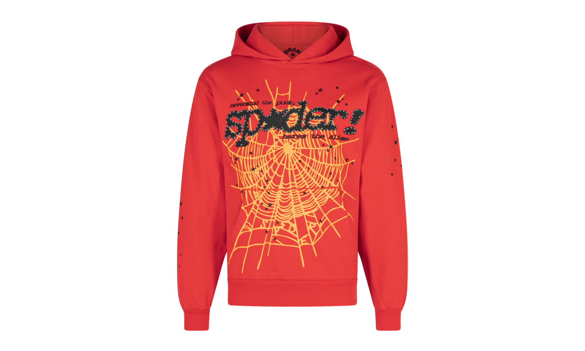 PUNK V2 Hoodie "Red" SP5der06