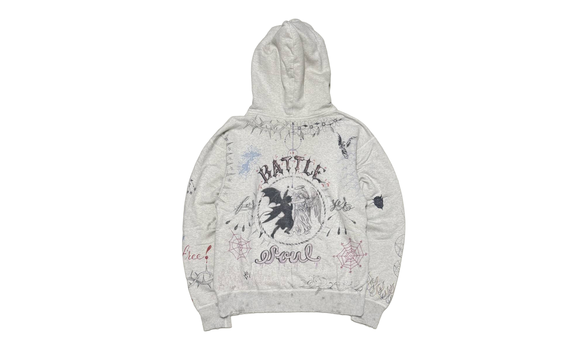 Graffiti Hoodie "Light Grey" SM A21 0000 056