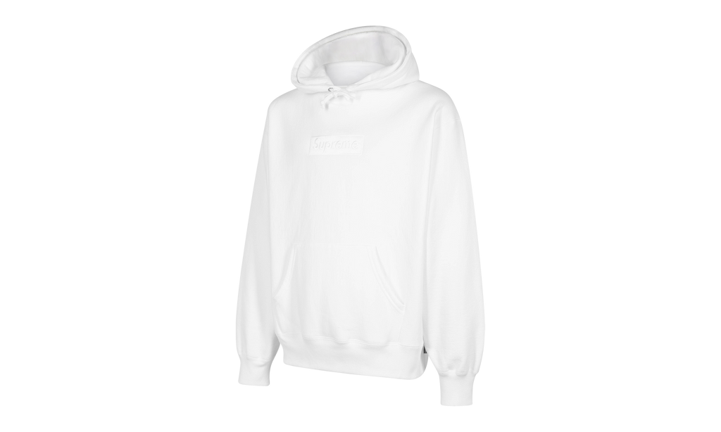Box Logo Hoodie "FW23 - White" SU100157