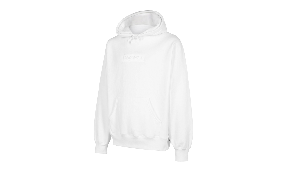 Box Logo Hoodie "FW23 - White" SU100157