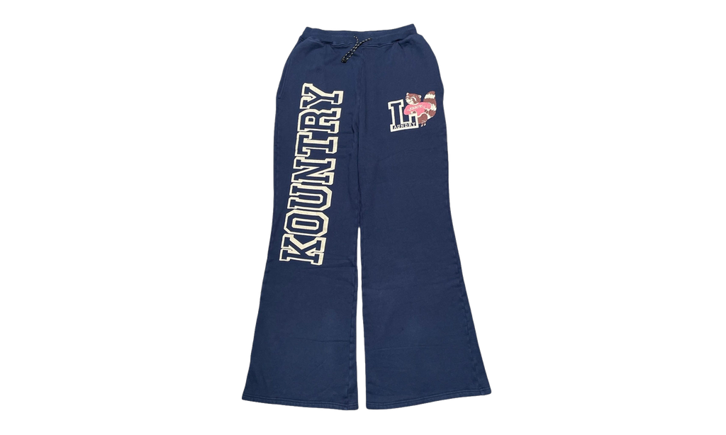 Kountry Flare Sweatpants "Navy" KAP032