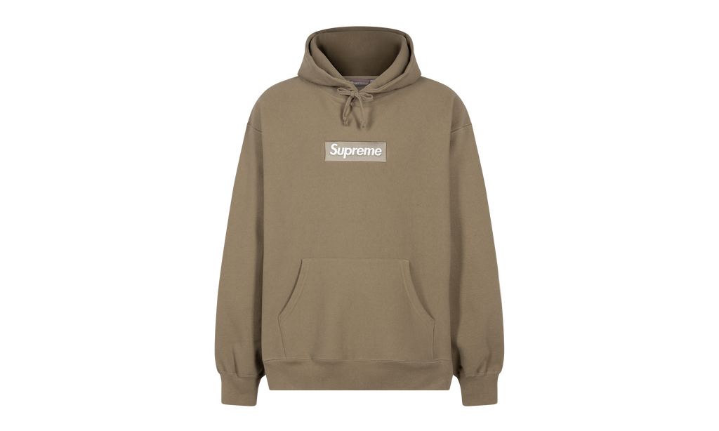 Box Logo Hoodie "FW23- Dark Sand" SU100153