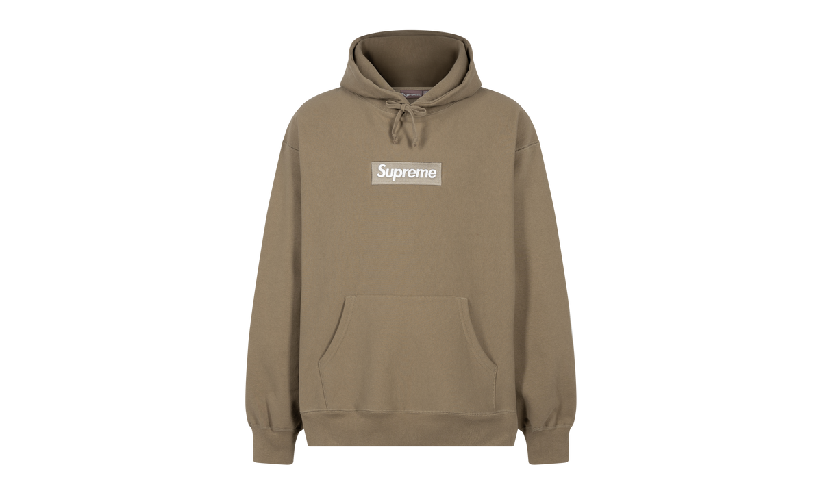 Box Logo Hoodie "FW23- Dark Sand" SU100153