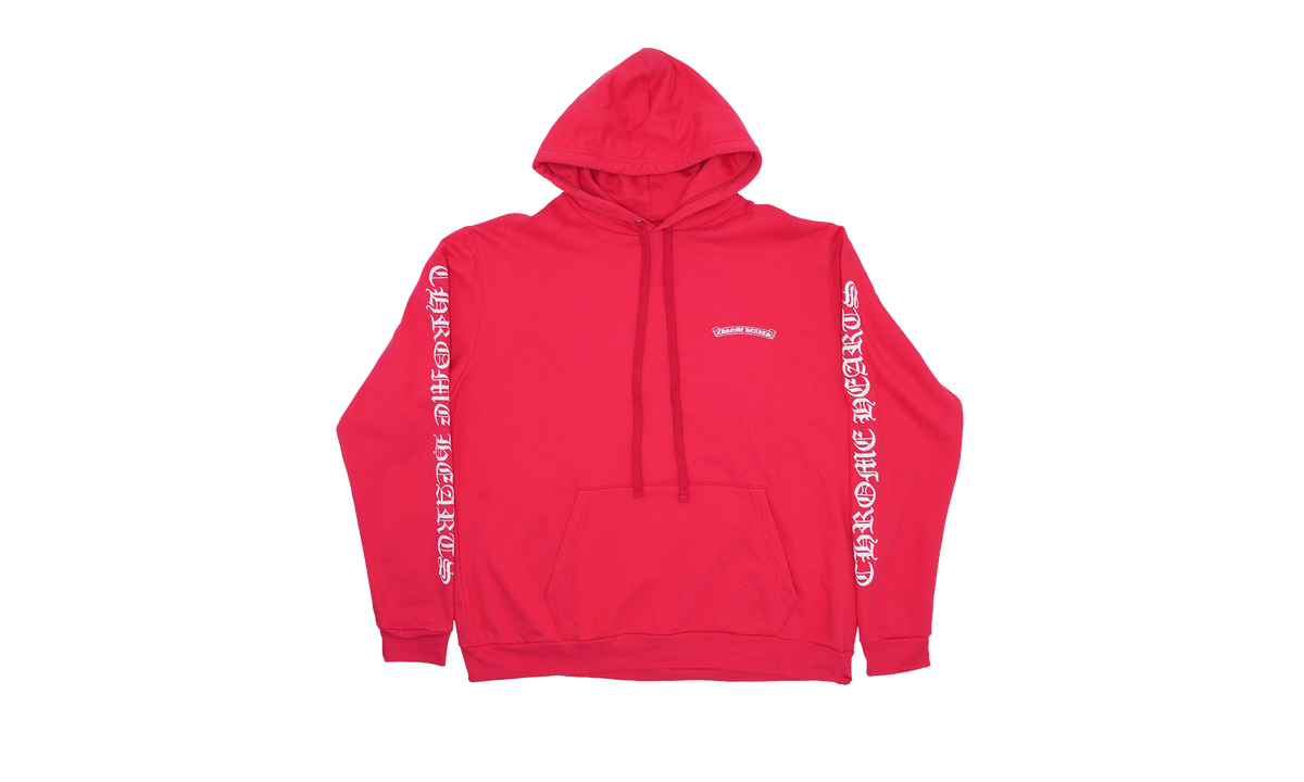Scroll Logo Hoodie "Red" CHRM0016