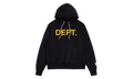 Dept Logo Hoodie "Black & Yellow" GD376