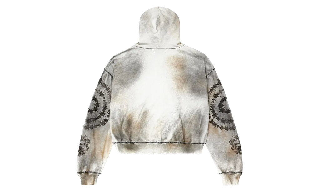 Forever Spiral Zip Up Hoodie "Ash Grey" VAL398