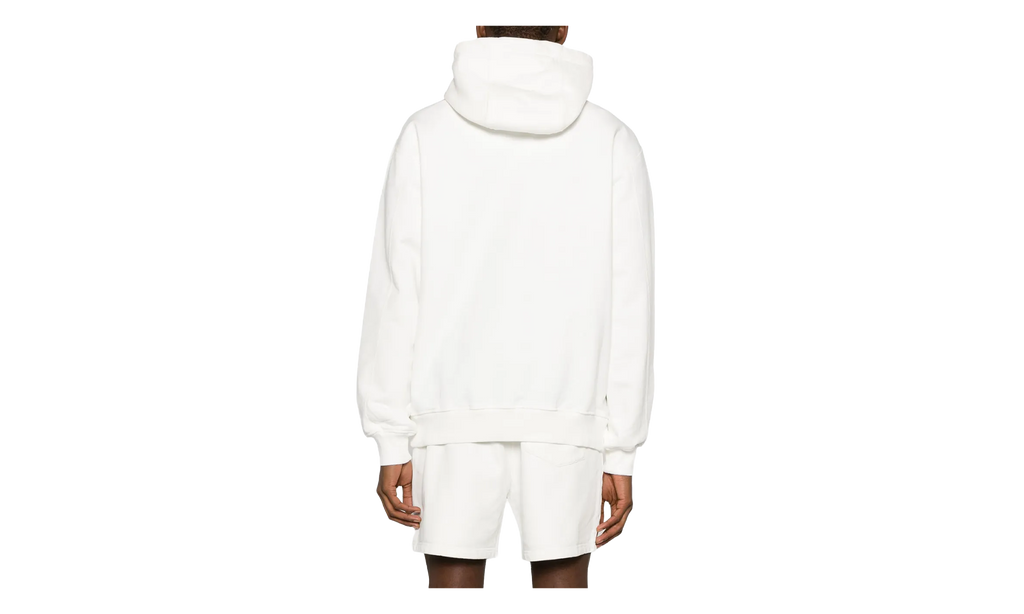 Casa Way Embroiodered Logo Hoodie "White & Multicolor" MPS24-JTP-093-01