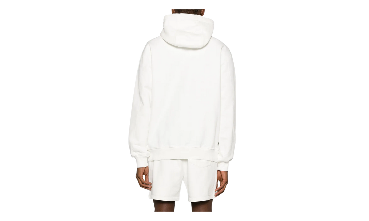 Casa Way Embroiodered Logo Hoodie "White & Multicolor" MPS24-JTP-093-01