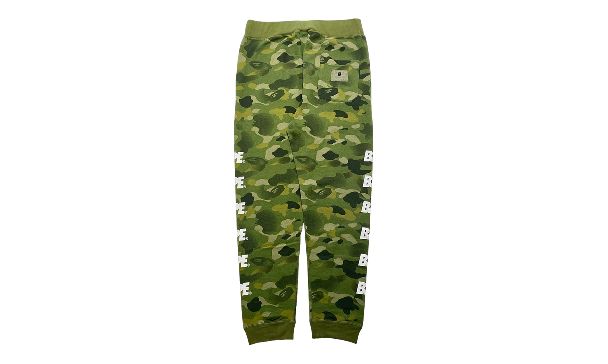 Side Logo Camo Sweatpants "Green Camo" 001PTE301015X GREEN