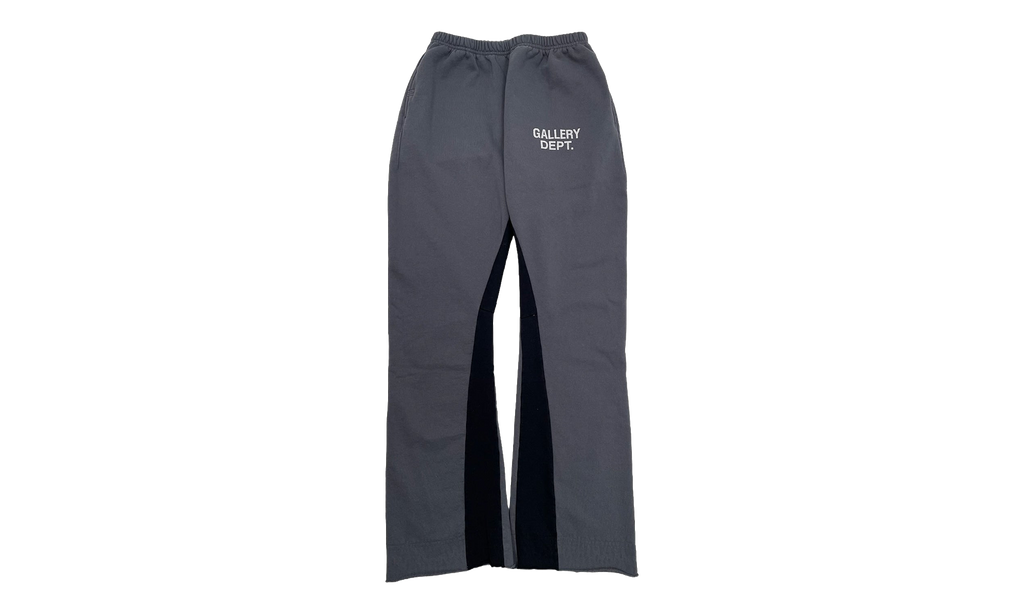 GD Logo Flare Sweatpants "Charcoal / Grey / White" GD061