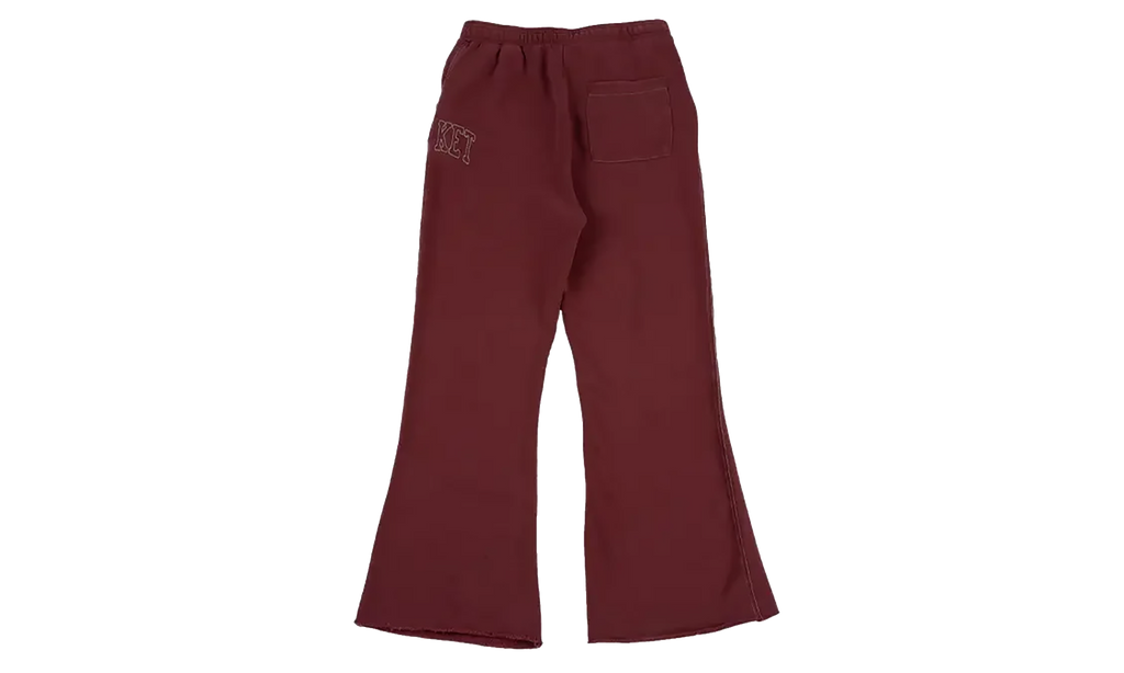 Big Stitch Open Leg Sweatpants "Oxblood Red" MKT26FW KB0964 OXRD