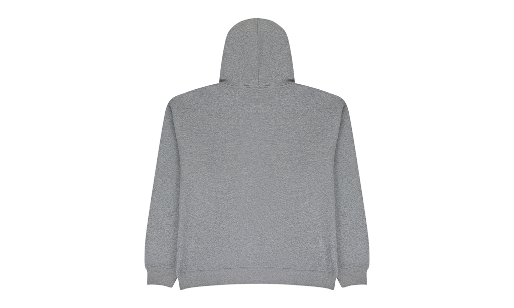 Heather Zip Up Essential Hoodie "Heather Grey" SLR XHDS 0016