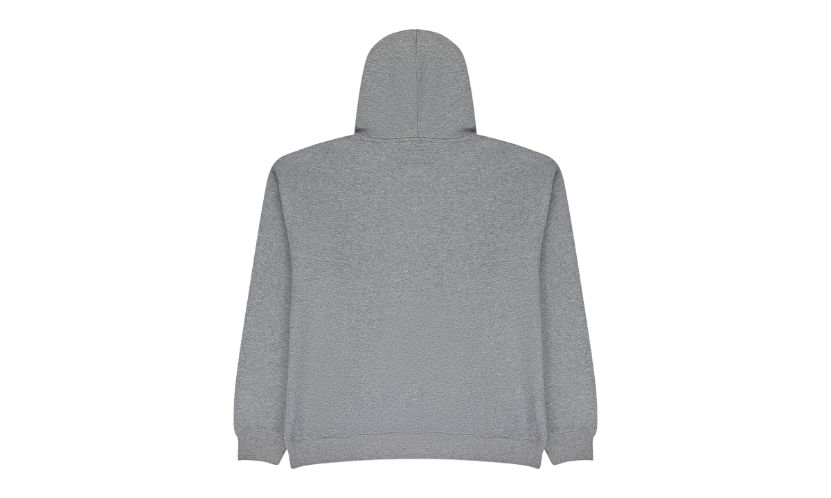 Heather Zip Up Essential Hoodie "Heather Grey" SLR XHDS 0016