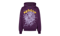 Star OG Web V2 Hoodie "Purple" SP5der11