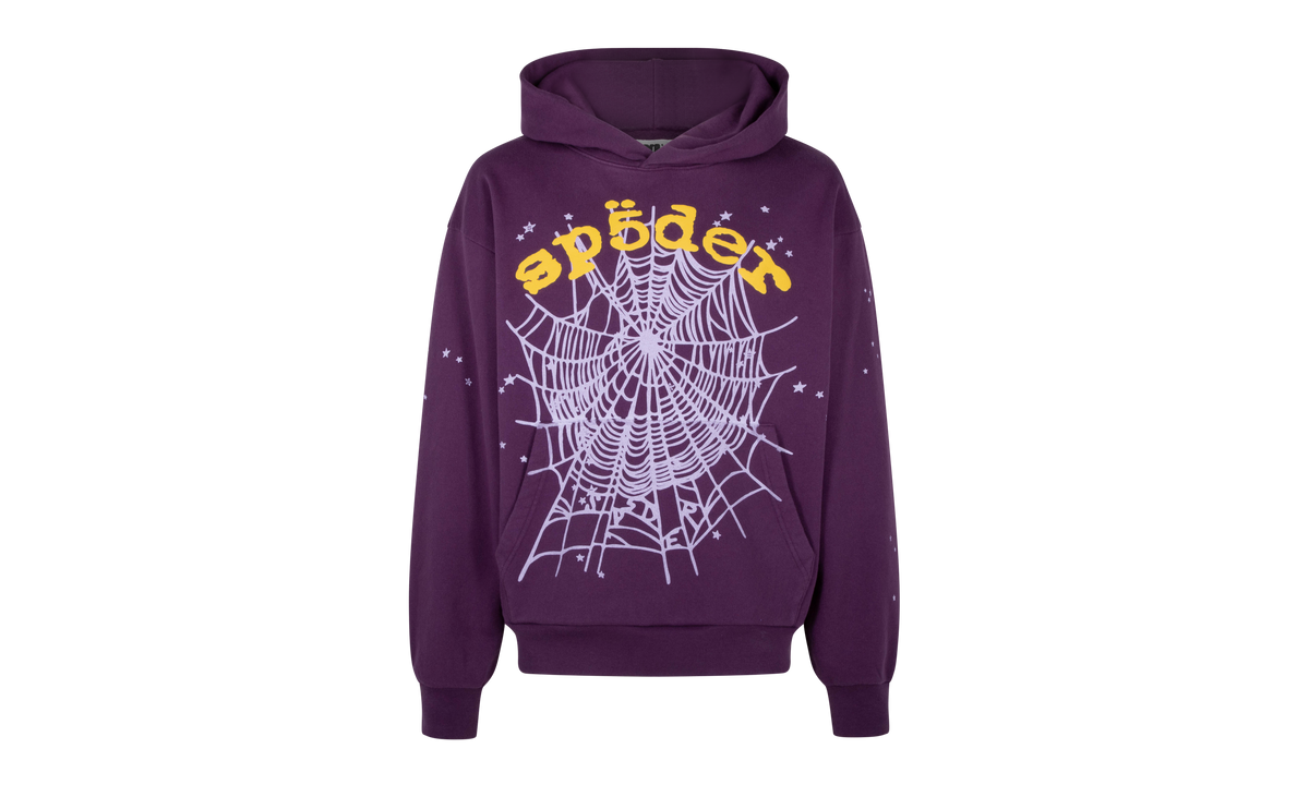 Star OG Web V2 Hoodie "Purple" SP5der11