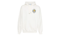 Casa Way Embroiodered Logo Hoodie "White & Multicolor" MPS24-JTP-093-01