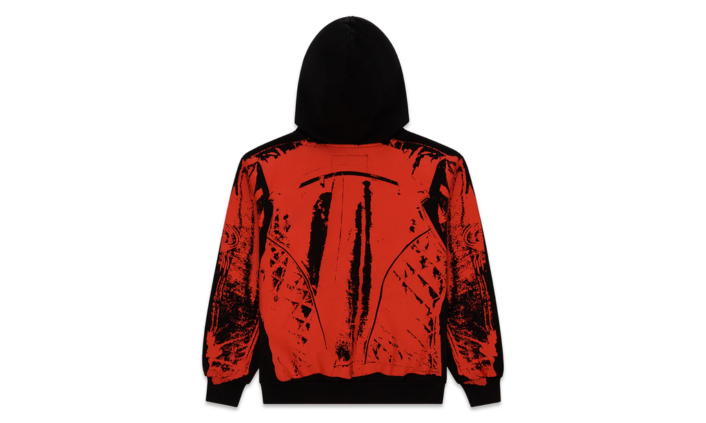 JP5 Moto Hoodie "Black / Red" SP5der224