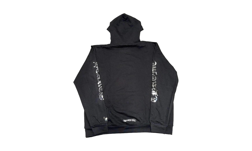 Foil Print Hoodie "Black / Silver" CHRM0283