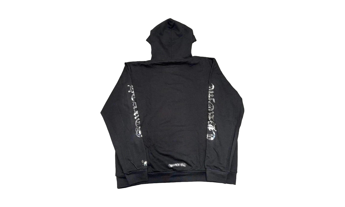 Foil Print Hoodie "Black / Silver" CHRM0283