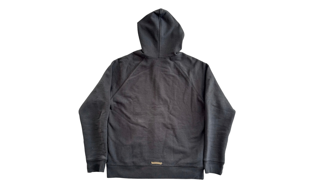 Triple Cross Patch' Zip Up Hoodie "Black" CHRM0416