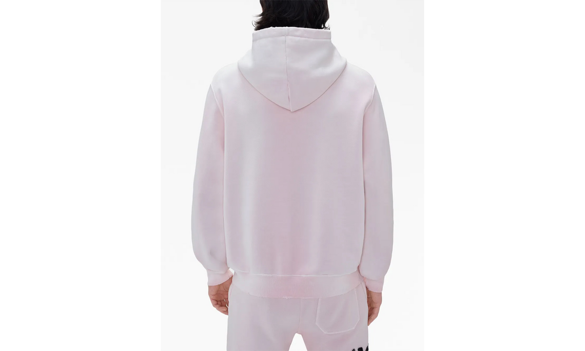 Amiri MA Bar Applique Hoodie "Silver / Pink" SS23MJL013 379