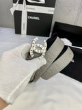 CC Women's Belt 3.0CM Charcoal Grey Cowhide 586500