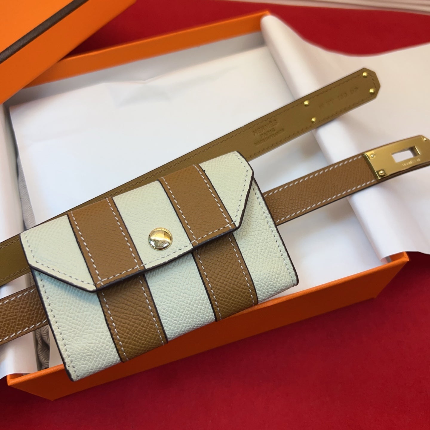 HM Kelly Pocket 18 Belt Epsom Calfskin 214050