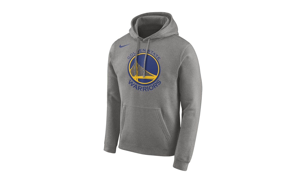 WoNBA GSW Essential Logo Pullover Hoodie "Grey" 913043 063
