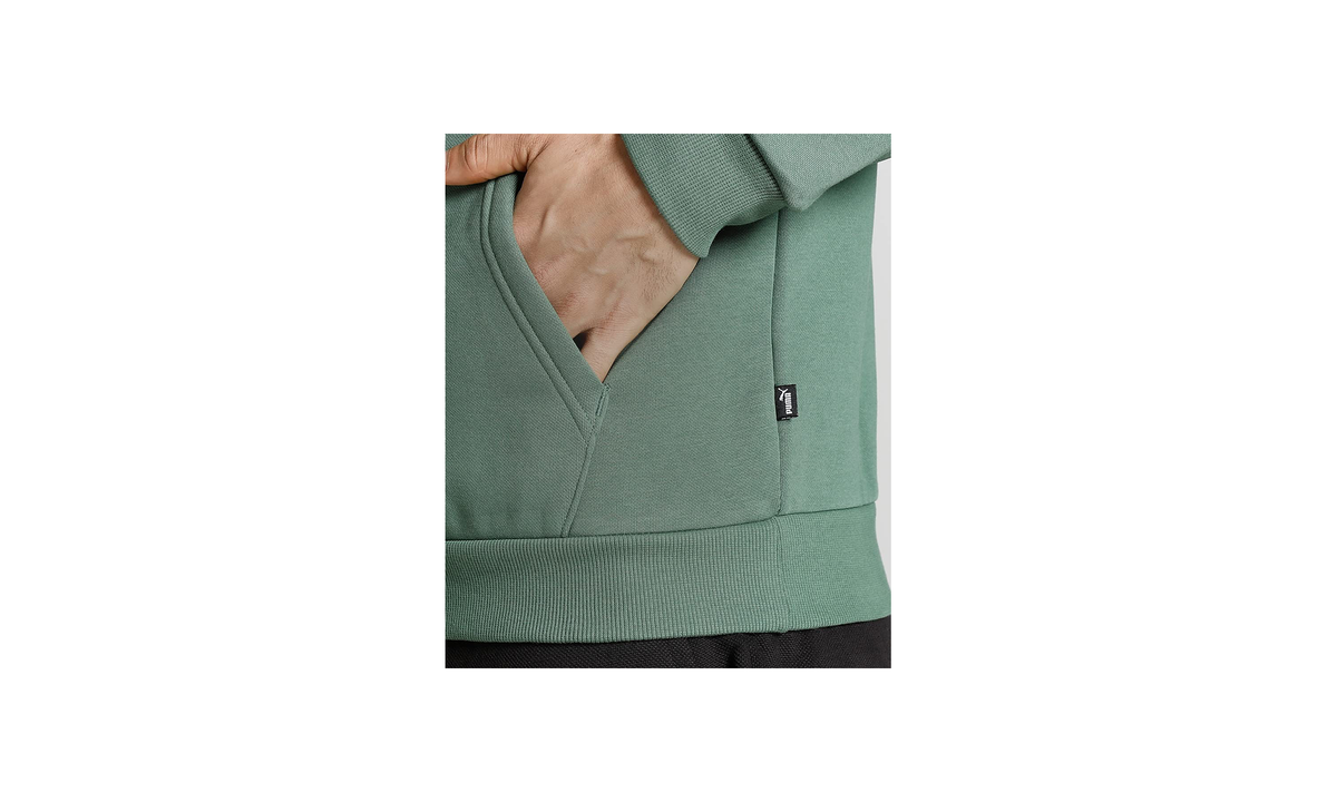 ESS+ 2 COLOR BIG LOGO HOODIE FL "Green" 846849 25