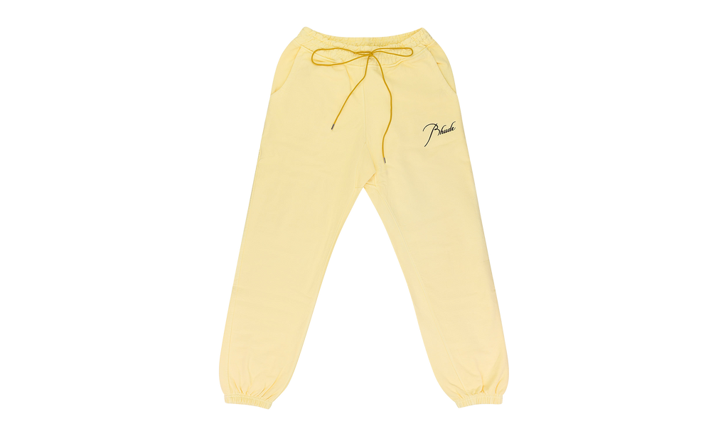 Pastel Sweatpants "Yellow" RHFW21PA15012490 PAY