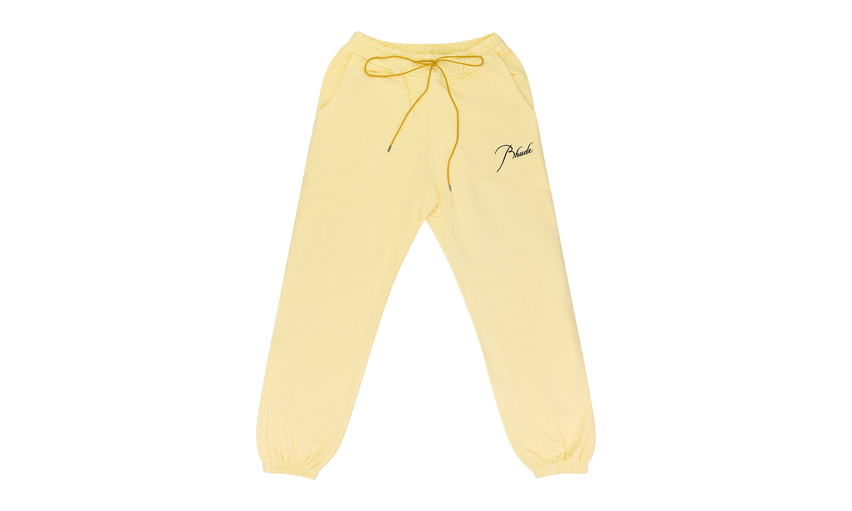 Pastel Sweatpants "Yellow" RHFW21PA15012490 PAY