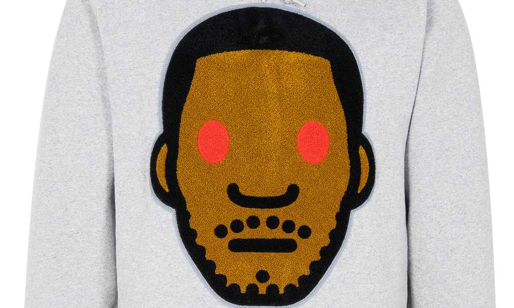 Pullover Hoodie "BAPE x Kid Cudi - Grey" 83122110