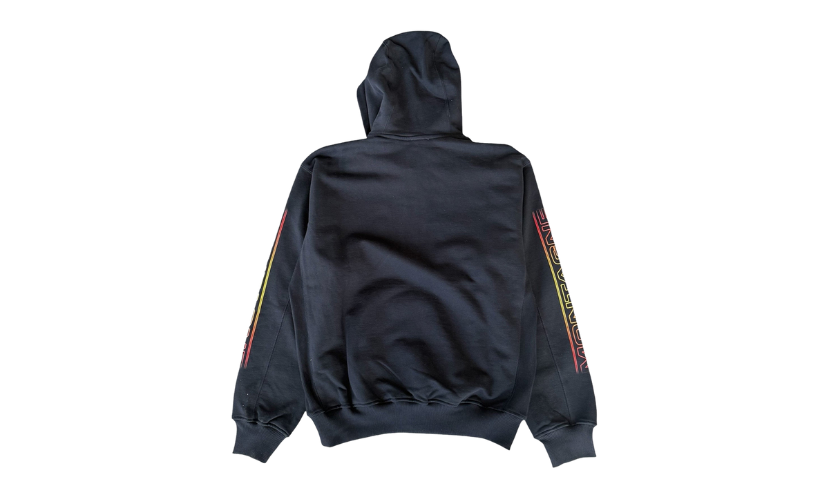 Ski Club Logo Hoodie "Black & Multicolor" M-AW25-JTP-292-01-EX-SKI
