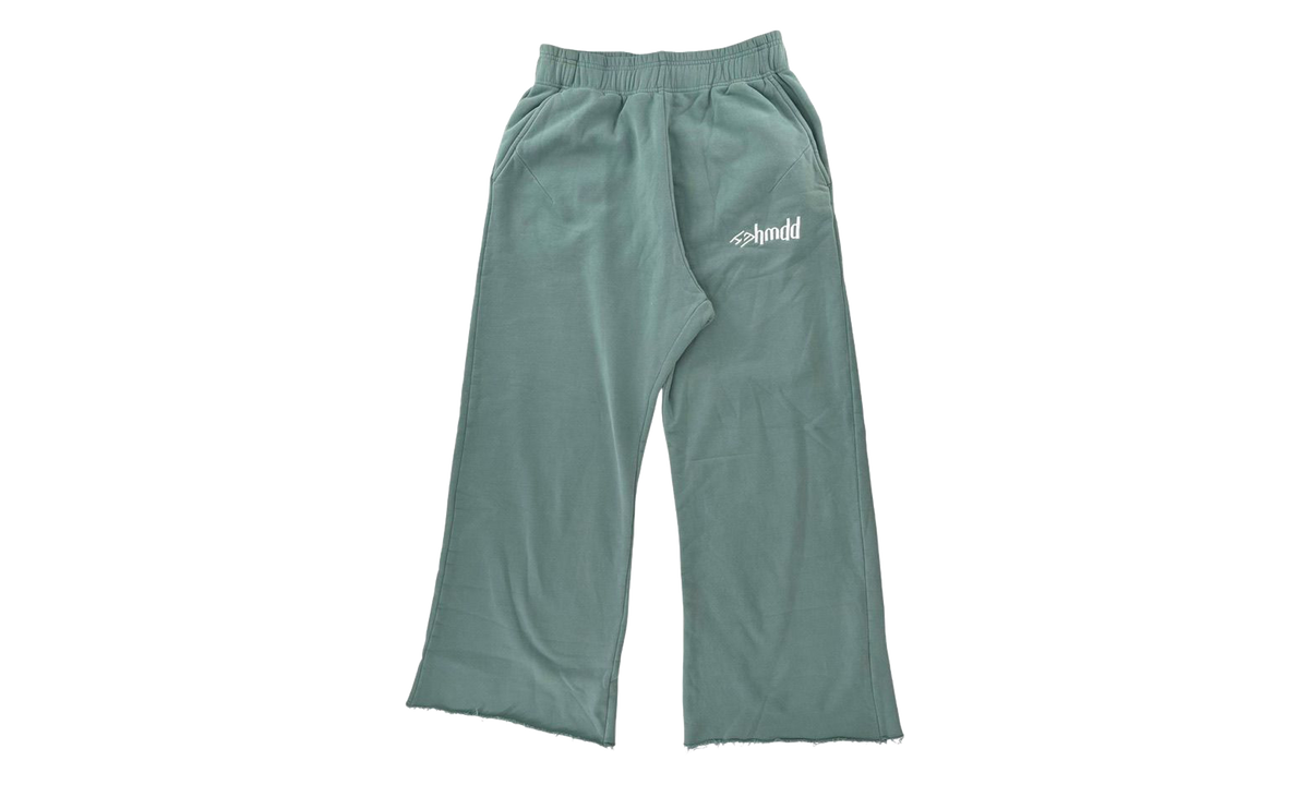 Logo Wide-Leag Sweatpants "Teal" HMDD107