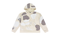 Tweed Patchwork Hoodie "Cream" 1110490019SS24