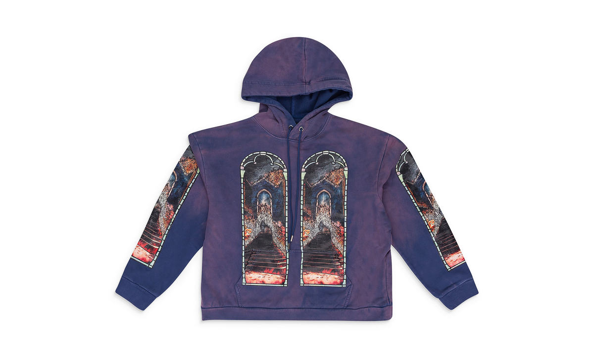 DESCENT HOODIE "INDIGO" 1110140010SS24
