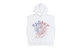 Rhinestone OG Web Sleeveless Hoodie "Glacier" SP5der605