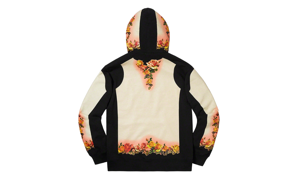 Jean Paul Gaultier® Floral Print Hoodie "SS19 - Black" SU26927