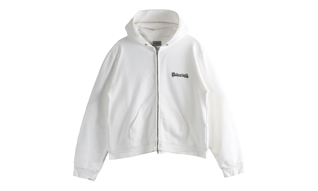 Salon de Couture Regular Fit Zip-Up Hoodie WMNS "White" 851236 TUVD9 9000