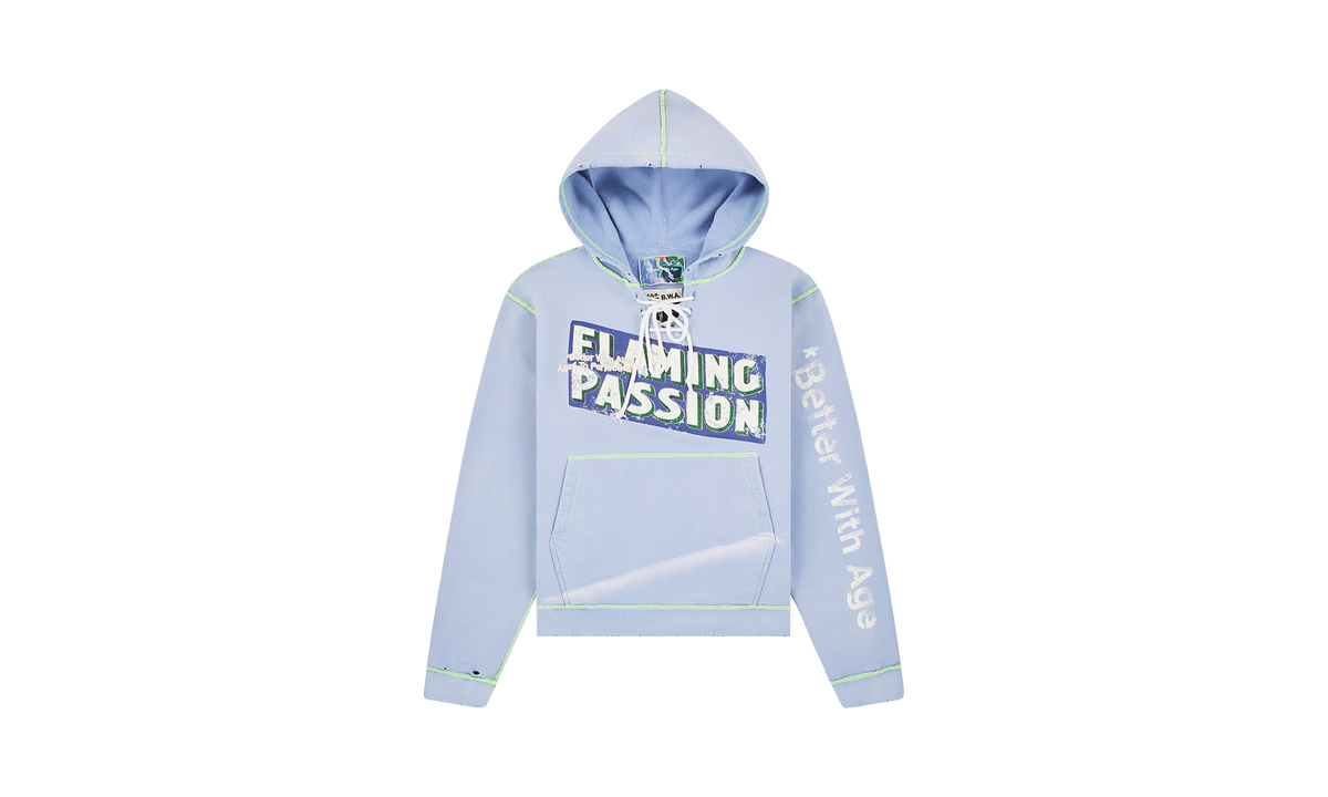 Flaming Passion Hoodie "Blue" BWA01