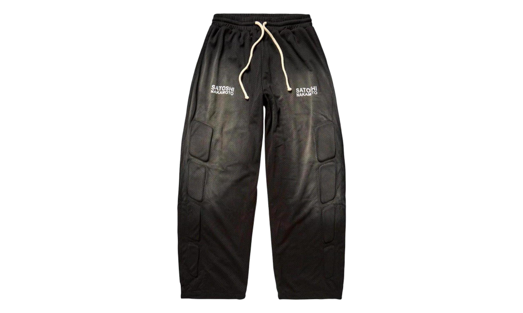 Mesh Moto Sweatpants "Black" FW25PNT004 BLK