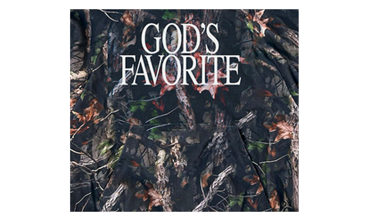 God's Favorite Zip Hoodie "Camo" PRAY GODSFAV CAMO