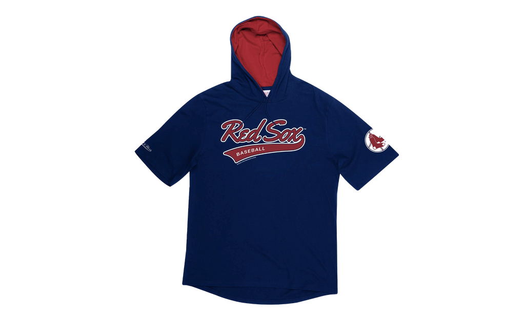Short Sleeve Hoodie "MLB Boston Red Sox" HDSSAJ19007 BRSNAVY