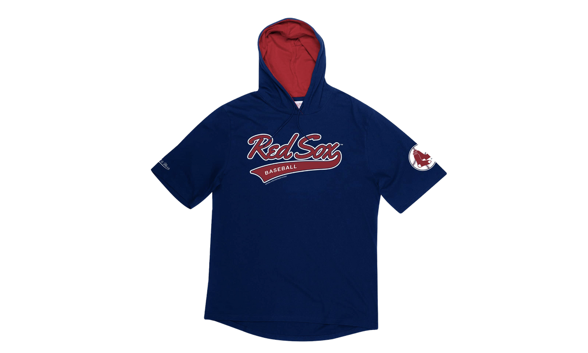Short Sleeve Hoodie "MLB Boston Red Sox" HDSSAJ19007 BRSNAVY