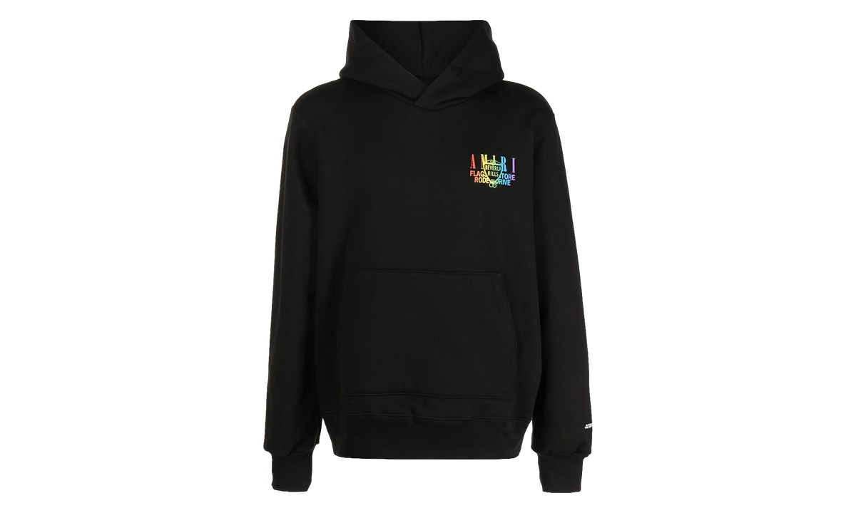 Rainbow Beverly Hills Hoodie "Black" MJGH083 082