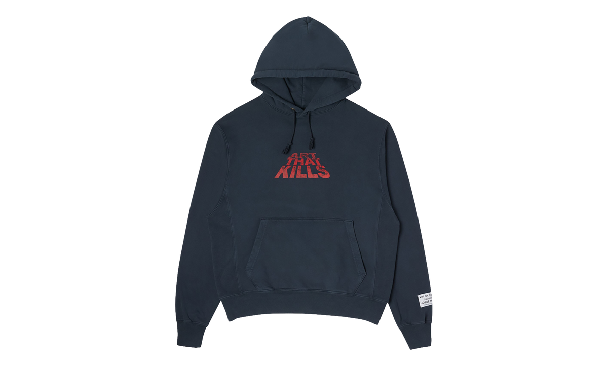 ATK Stacked Logo Hoodie "Navy" GD086