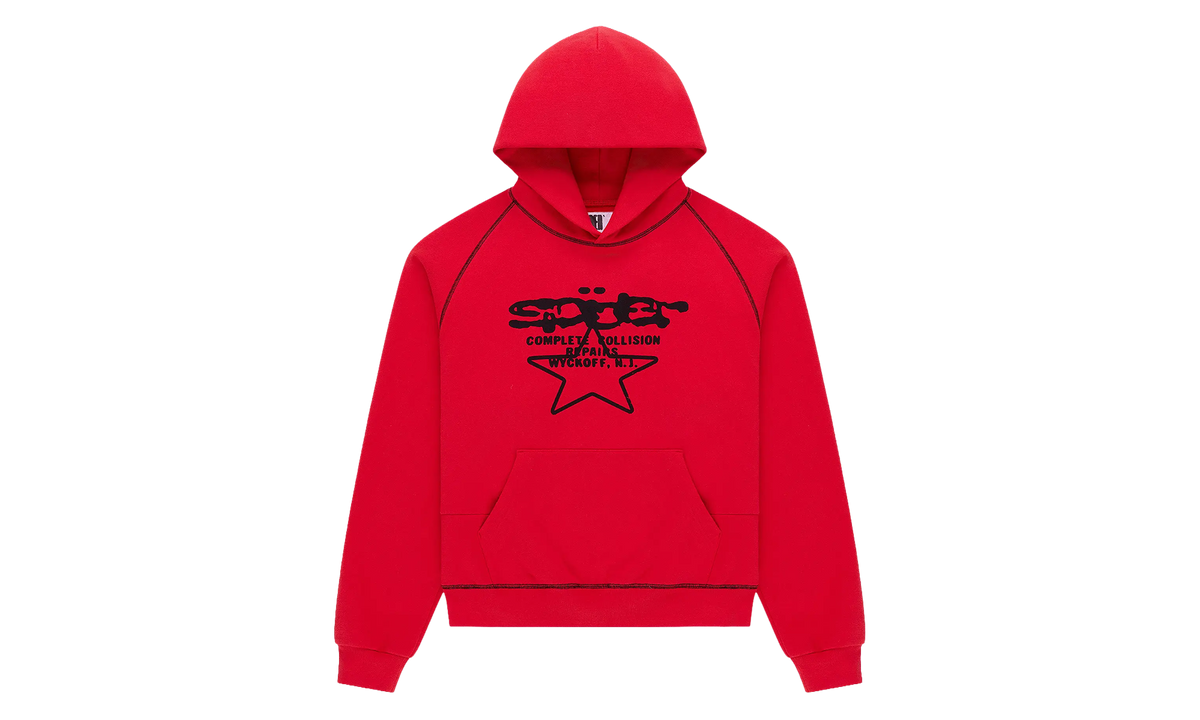 Splat Collision Hoodie "Red" SP5der595