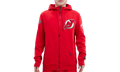 New Jersey Devils Classic Chenille Zip-Up Hoodie Red "RED" HND560073 RED